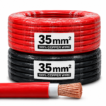 DC Wire 35mm Red Copper