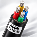 4 Core Silver Wire 7/64