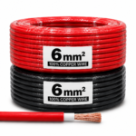 DC Wire 6mm Red Copper