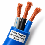 3 Core Copper Submersible Cable 6mm